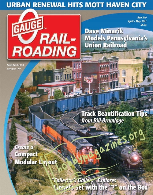 0 Gauge Railroading - April/May 2011