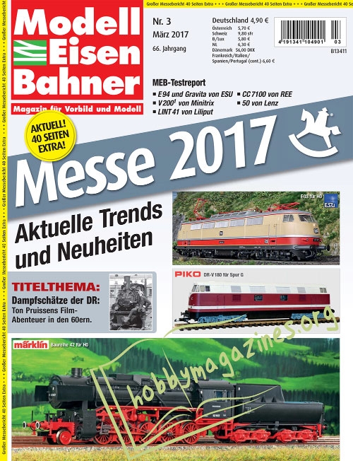 Modelleisenbahner 2017-03