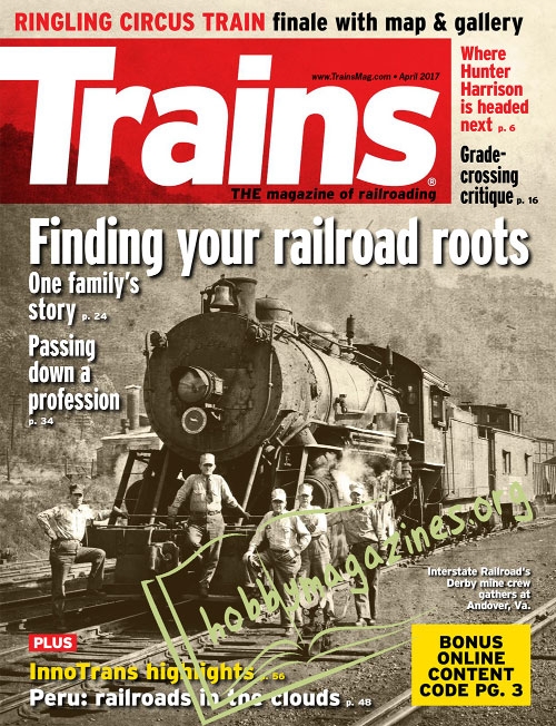 Trains – April 2017