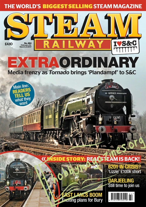 Steam Railway – February 24 – March 23, 2017