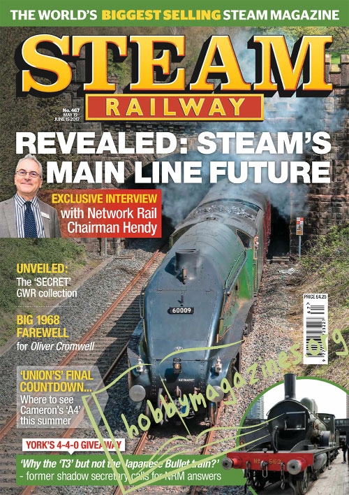 Steam Railway 19 May-15 June 2017