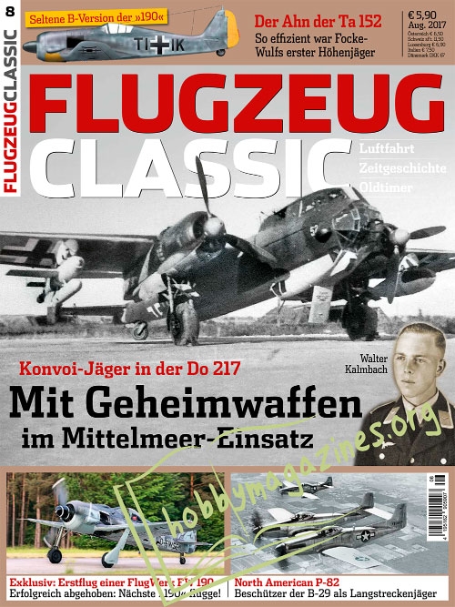 Flugzeug Classic 2017-08