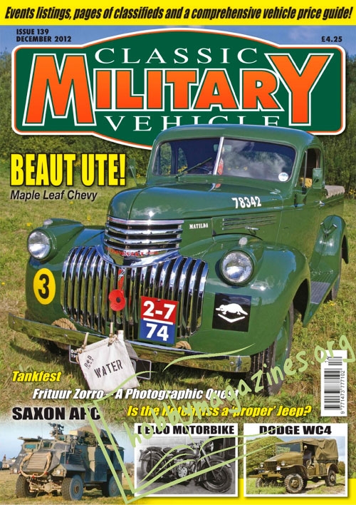 Classic Military Vehicle - December 2012