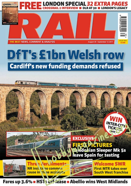 Rail – August 30/September 12, 2017