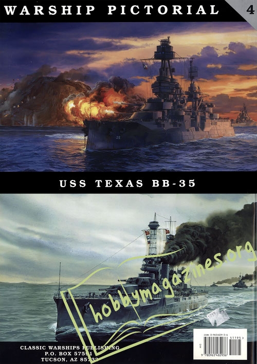 Warship Pictorial 04 : USS Texas BB35