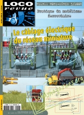 Loco Revue HS 011 : Le câblage électrique du réseau miniature