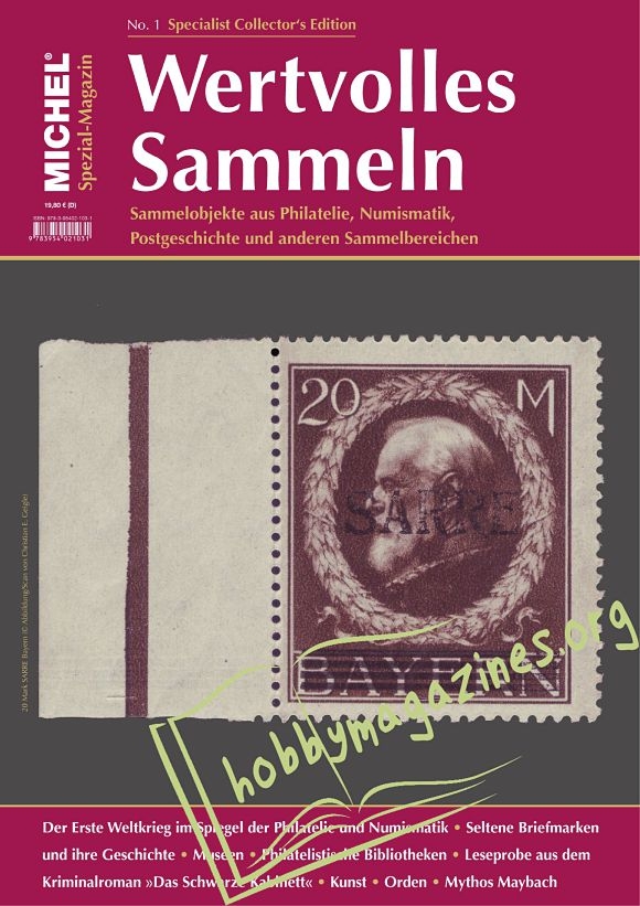 Michel Spezial-Magazin Wertvolles Sammeln No.1