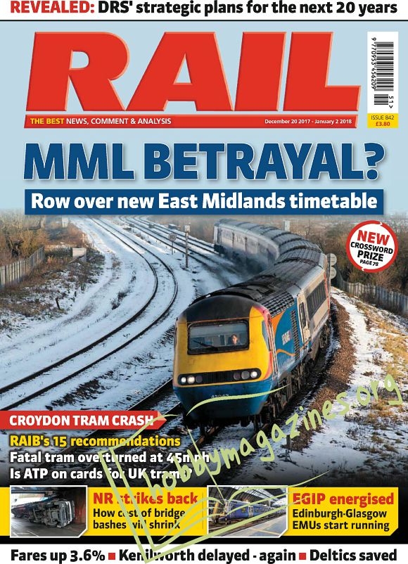 RAIL - December 20/ January 2, 2018