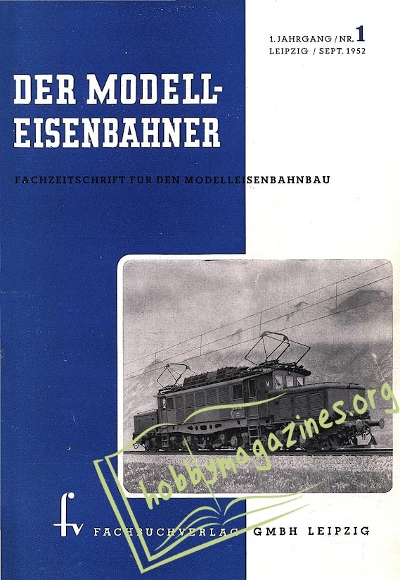 ModellEisenBahner 001 - September 1952