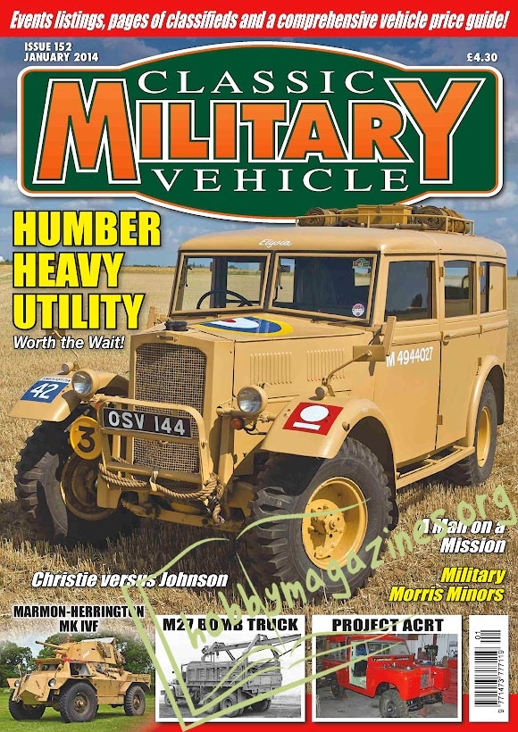 Classic Military Vehicle - January 2014