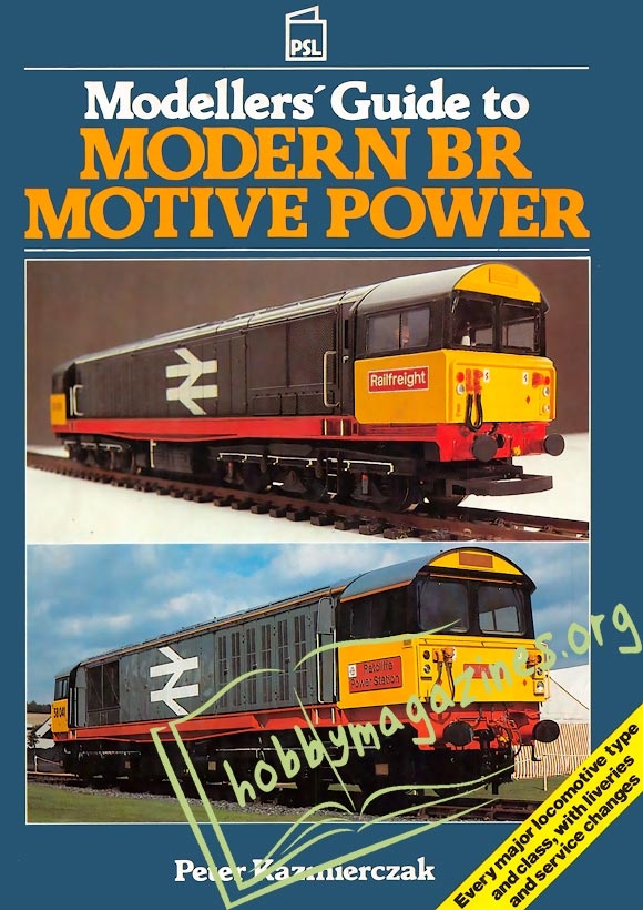 Modellers Guide to Modern BR Motive Power