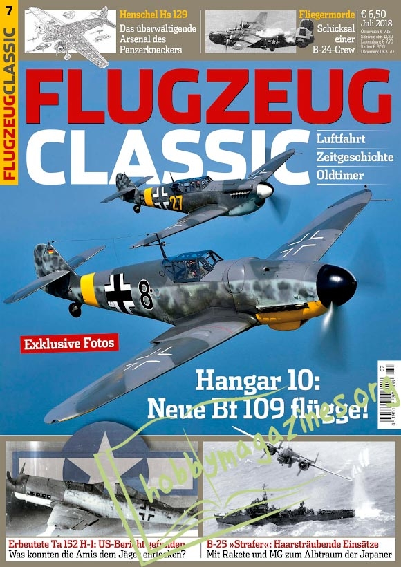 Flugzeug Classic - Juli 2018