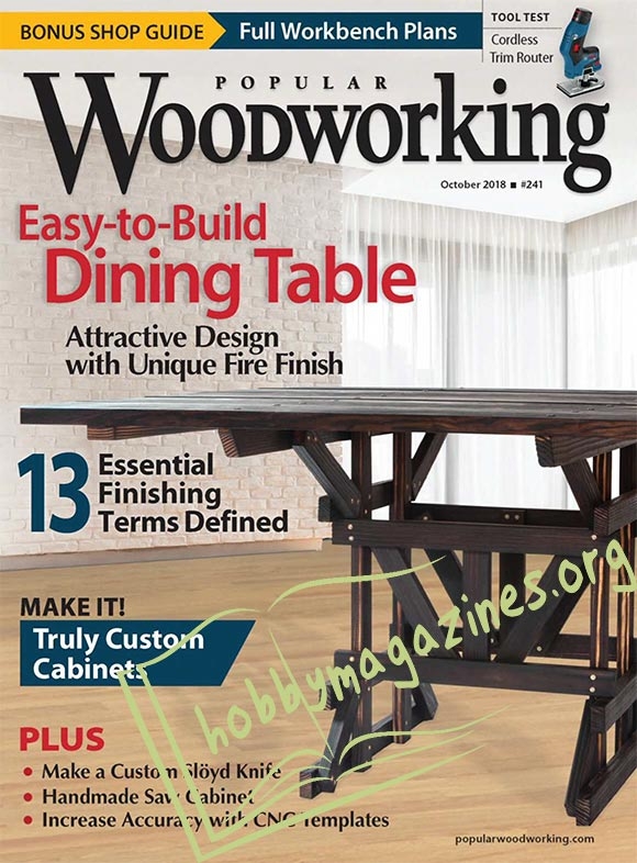 Popular Woodworking 241 - October 2018