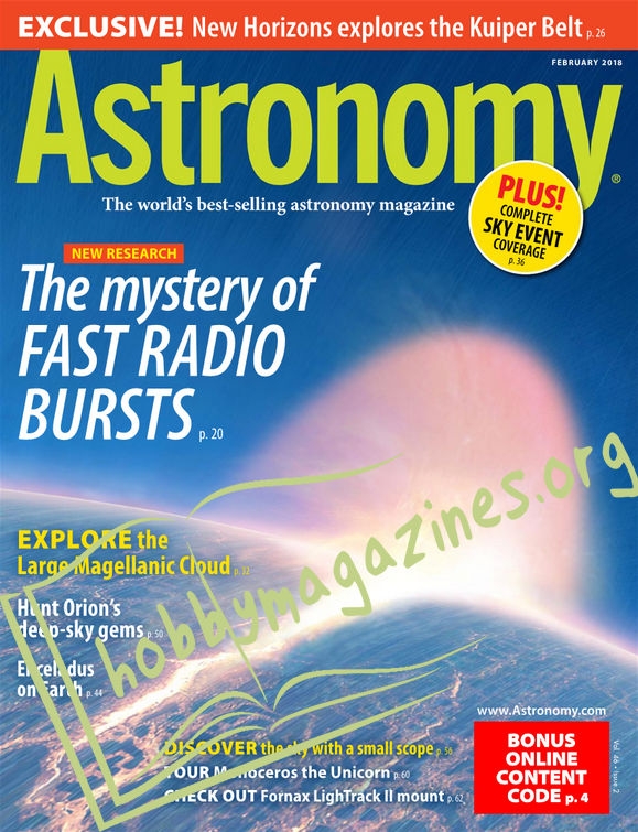 Astronomy - February 2018