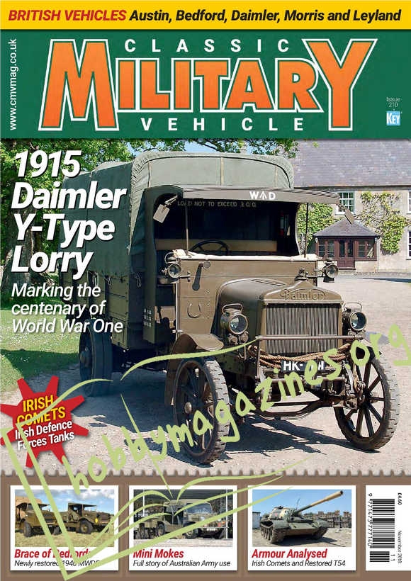 Classic Military Vehicle – November 2018