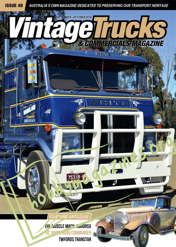 Vintage Trucks & Commercials - September/October 2018