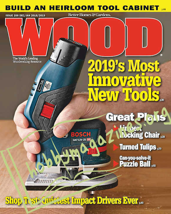 WOOD 258 - December/January 2019