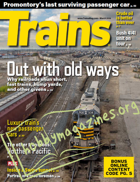 Trains - March 2019