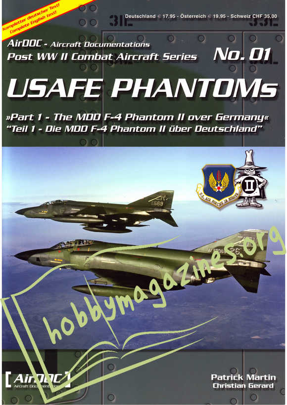 Post WW II Combat Aircraft Series 01 - USAFE PHANTOMs