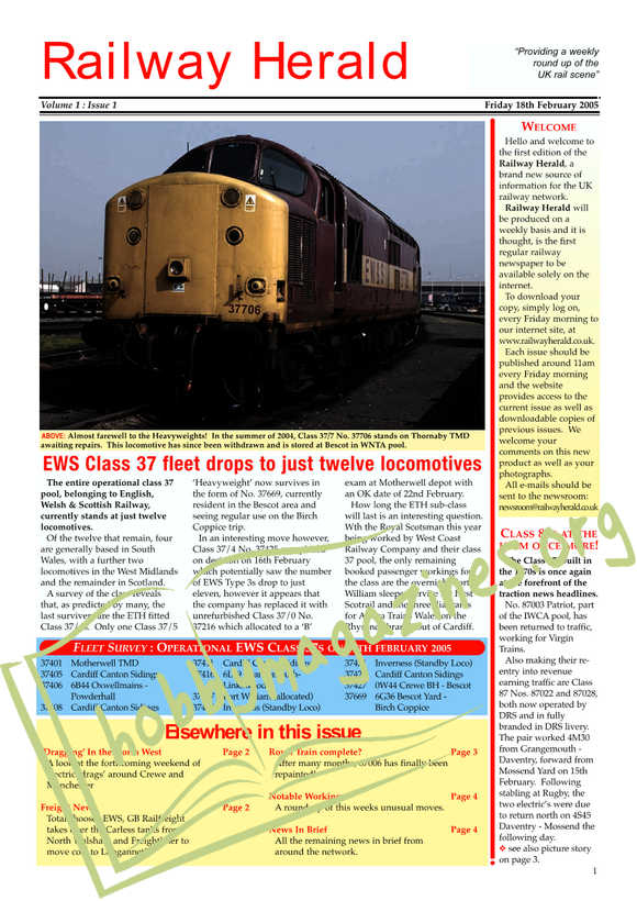 Railway Herald No 1-10 in one file