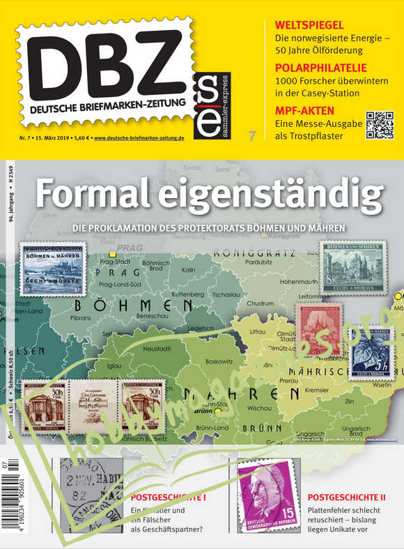 Deutsche Briefmarken-Zeitung 2019-07