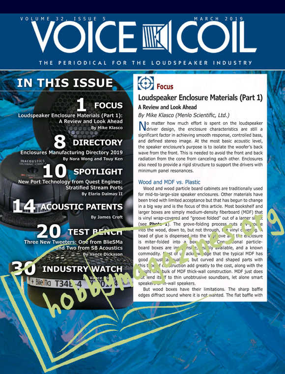 Voice Coil - March 2019