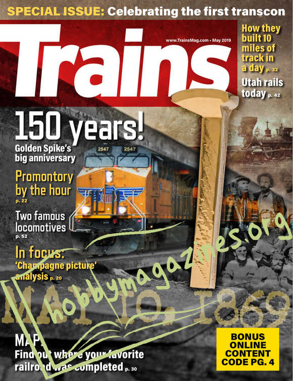 Trains - May 2019