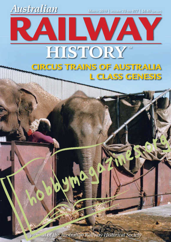 Australian Railway History - March 2019