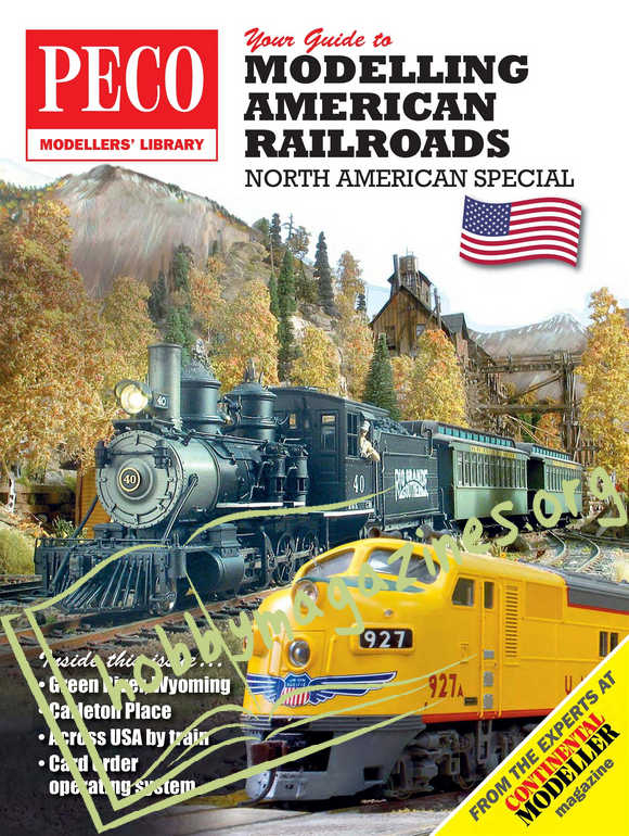 Peco Modellers' Library - Your Guide to Modelling American Railroads 