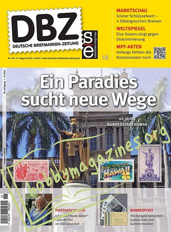 Deutsche Briefmarken-Zeitung 2019-18 