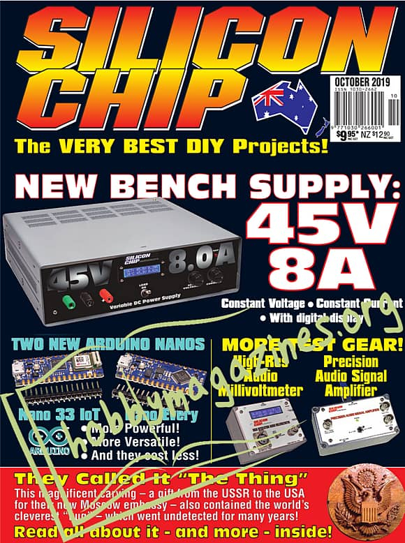 Silicon Chip - October 2019