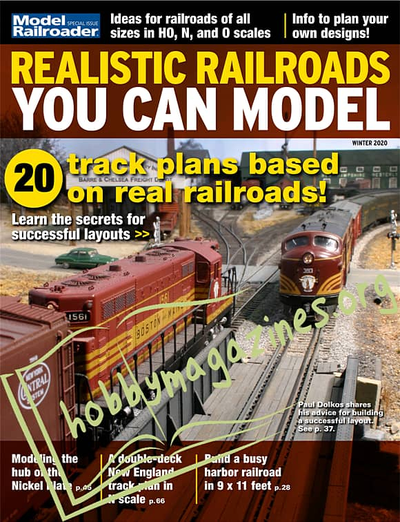 Model Railroader Special - Realistic Railroads You Can Model - Winter 2020