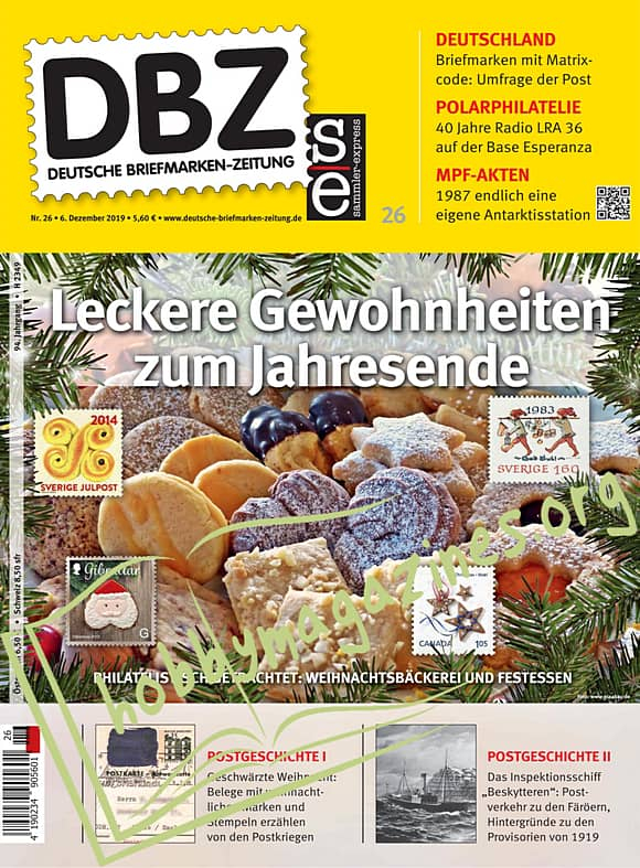 Deutsche Briefmarken-Zeitung – 06 Dezember 2019