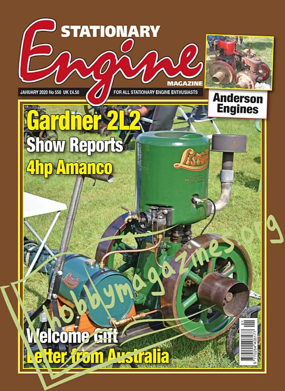 Stationary Engine - January 2020 