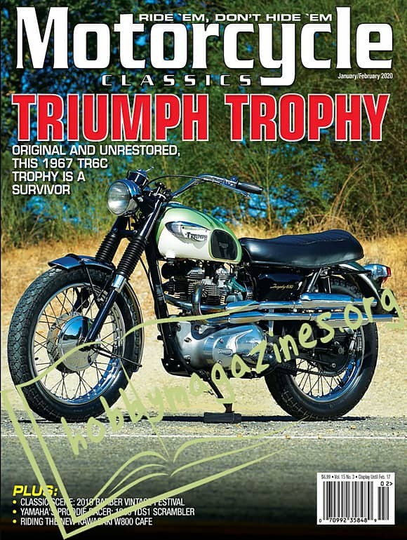 Motorcycle Classics - January/February 2020