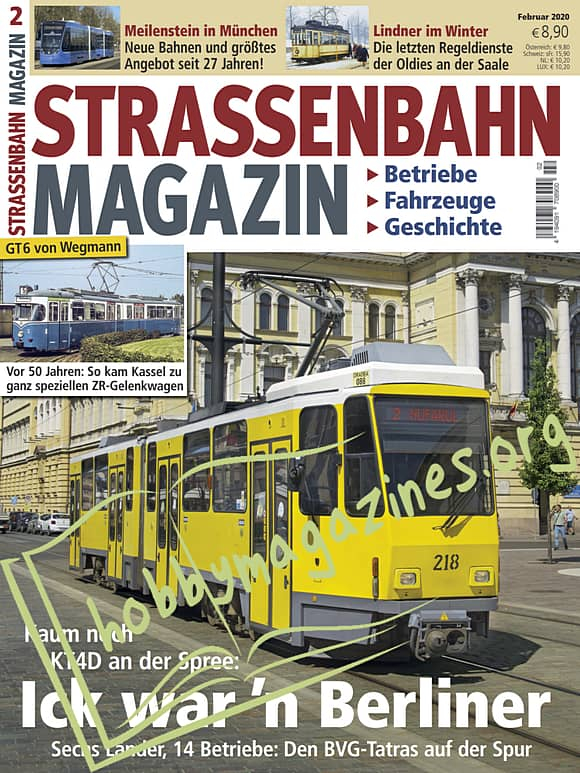 Strassenbahn Magazin – Februar 2020