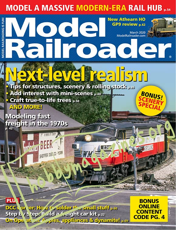 Model Railroader - March 2020