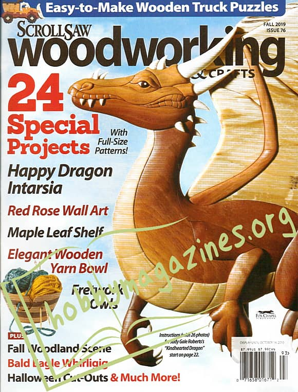 ScrollSaw Woodworking & Crafts - Fall 2019 