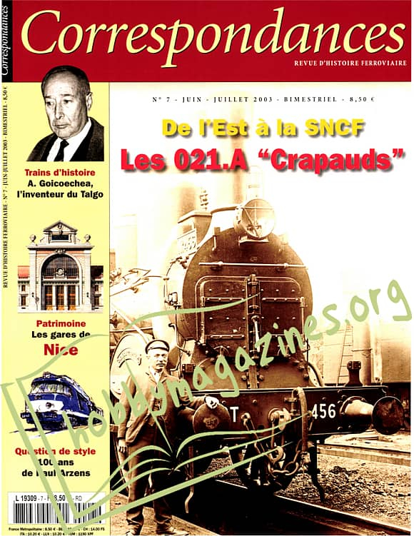 Correspondances Ferroviaires 07 - Juin-Jullet 2003