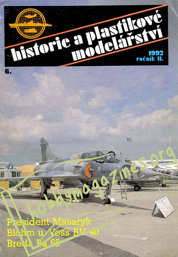 Historie a Plastikove Modelarstvi 1992-06