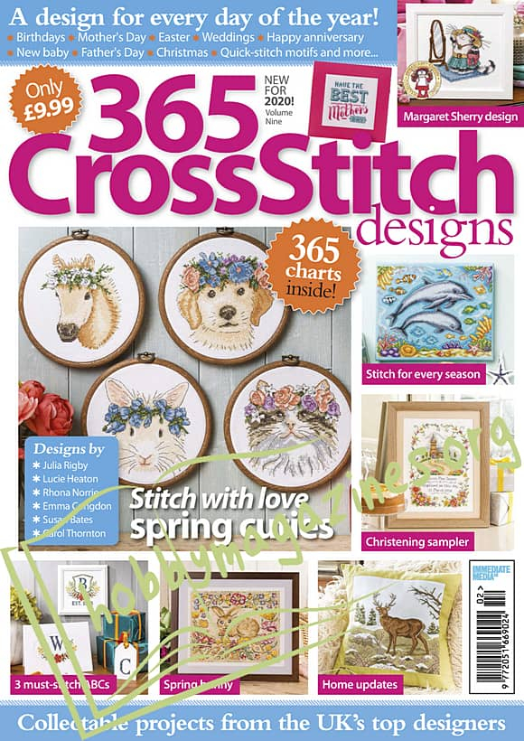 365 Cross Stitch Designs Volume 9, 2020