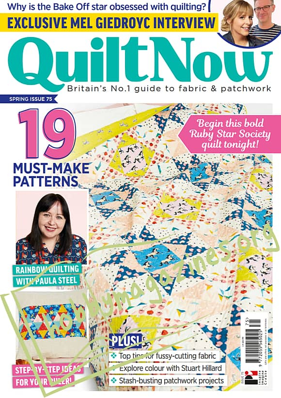 Quilt Now Issue 75