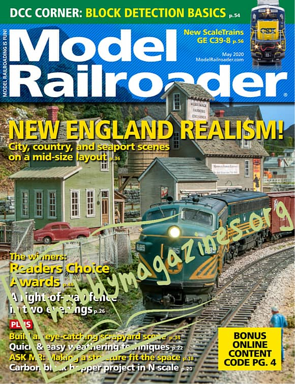 Model Railroader May 2020 » Download Digital Copy Magazines And Books