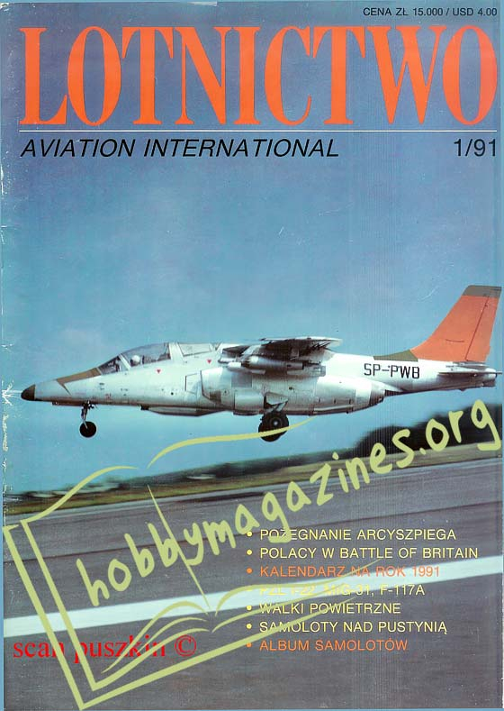 Lotnictwo Issue 01 - 1991-01