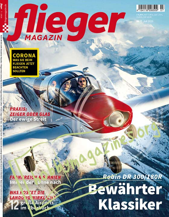 Fliegermagazin - Juli 2020