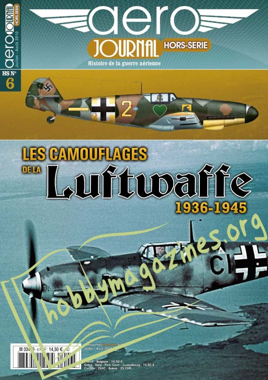 AeroJournal Hors-Serie 006 - Les camouflages de la Luftwaffe 1936-1945