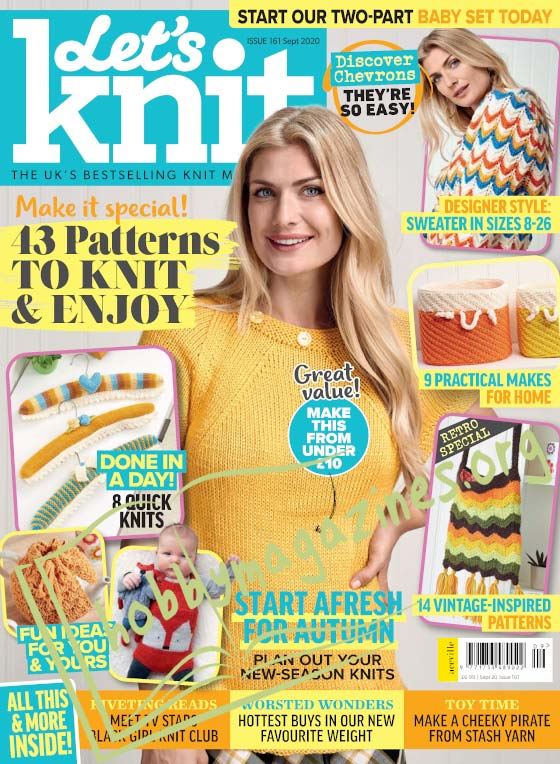 Let's Knit - September 2020 