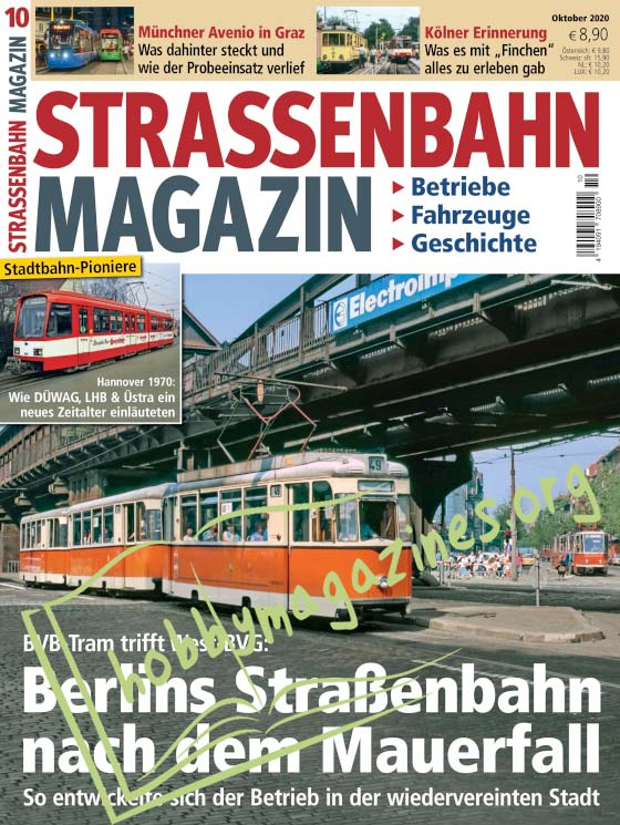 Strassenbahn Magazin - Oktober 2020