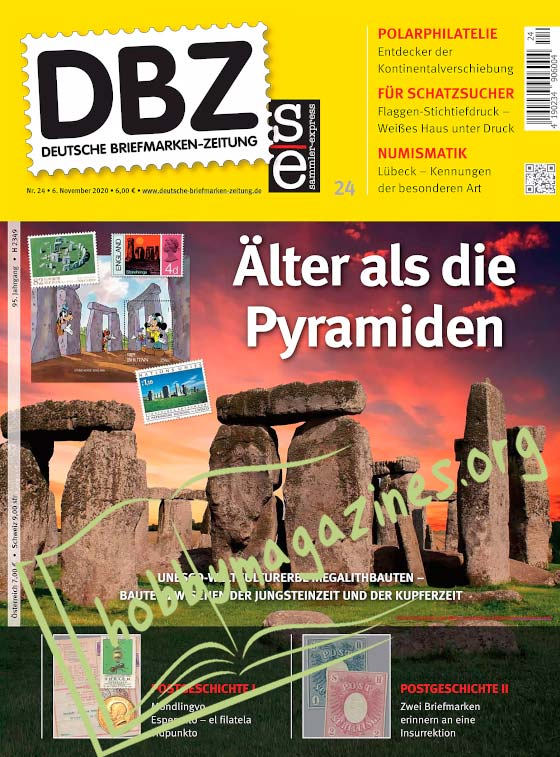 Deutsche Briefmarken-Zeitung - 6 November 2020