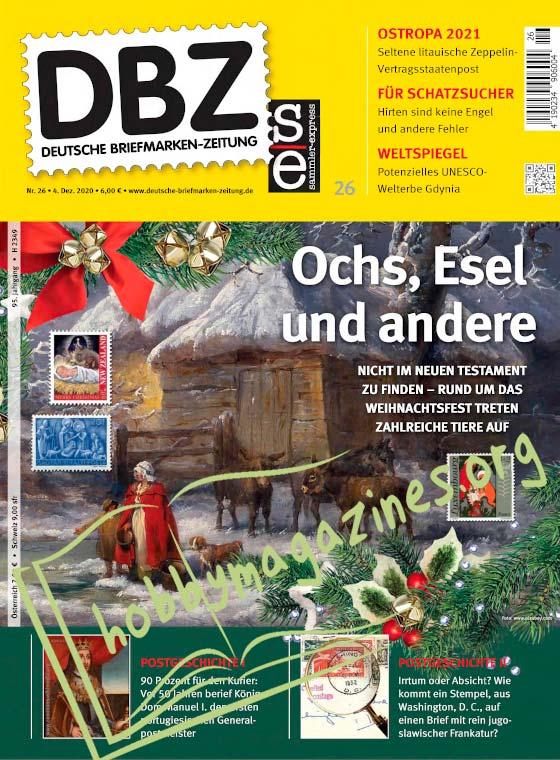 Deutsche Briefmarken-Zeitung 26 – 04 Dezember 2020